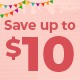Save up to $10 on Bus Tickets 