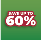 Save up to 60% on ALL tickets