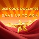 Save upto 40% on your first booking