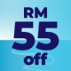 RM55 off all ferry tickets