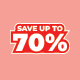 Save up to 70% on all bus and ferry tickets 