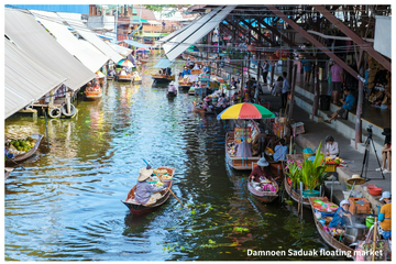 classic-thailand-day-tour---damnoen-saduak-floating-market-&-elephant-camp