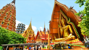 kanchanaburi-odyssey-:-tiger-cave-temple,-death-railway-and-elephant-sanctuary