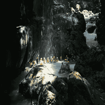 body-rafting-green-canyon-pangandaran-trek-pendek