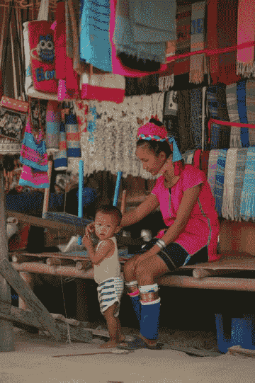 chiang-mai:-private-elephant-care,-rafting,-long-neck-karen-&-ziplines-with-van-transfer