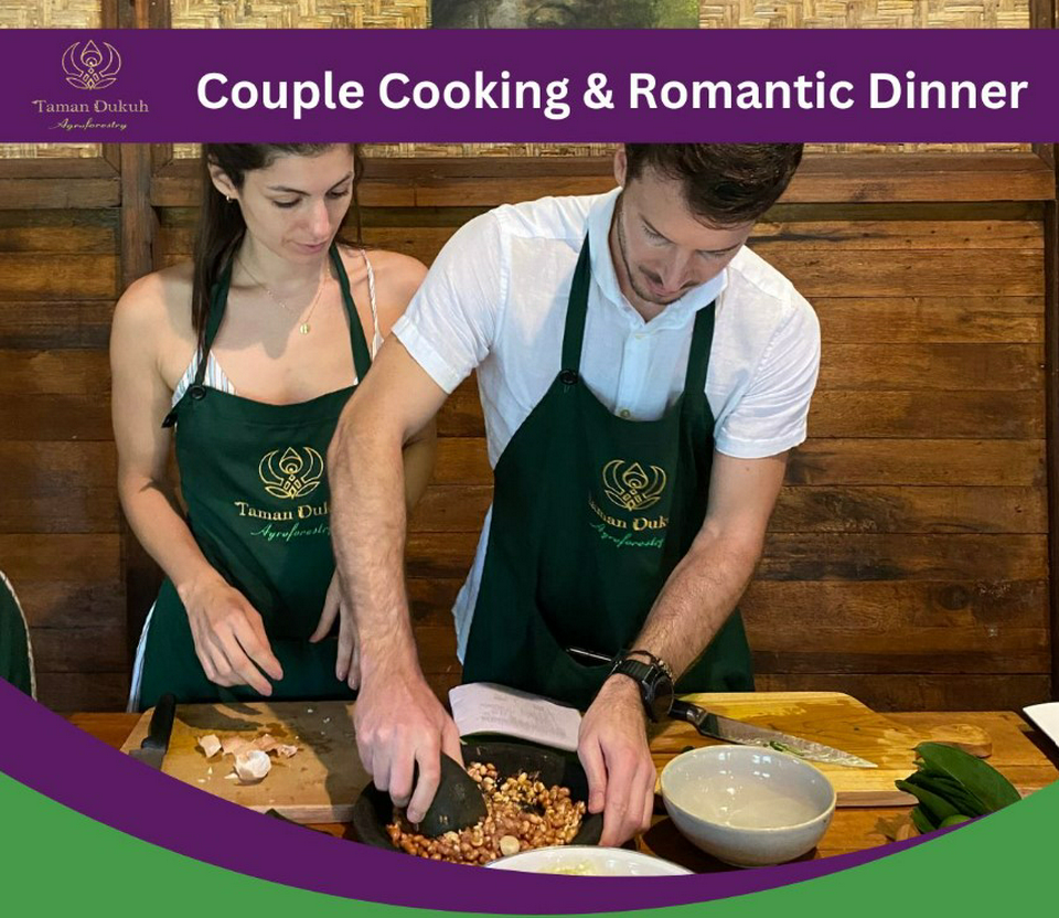 Book Couple Cooking Classes And Romantic Dinner in UbudBali Tickets