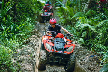 ubud-atv-quad-bike-through-real-jungle,-river,-puddles-&-rice-fields