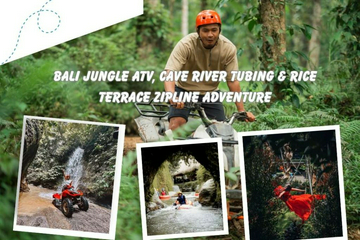 bali-jungle-atv,-cave-river-tubing-&-rice-terrace-zipline-adventure