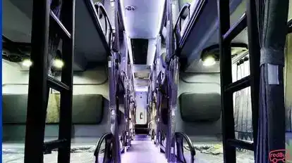 Intercity Travels  Indore Bus-Seats layout Image