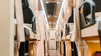 Intercity Travels  Indore Bus-Seats layout Image