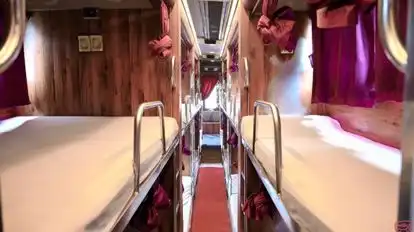 Samrat Travels Pune Bus-Seats layout Image