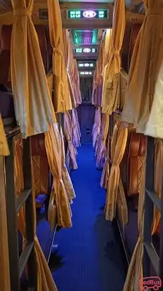 PR  Travels Bus-Seats layout Image