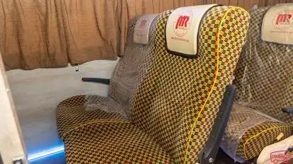 M R Travels Bus-Seats Image
