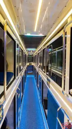 M R Travels Bus-Seats layout Image