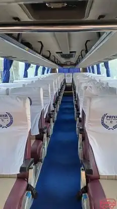Spice Kerala Holidays Bus-Seats layout Image