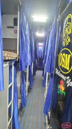 OSM Travels Bus-Seats layout Image