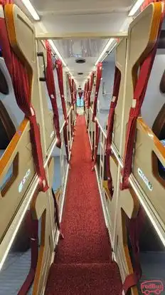 P K Travels Bus-Seats layout Image