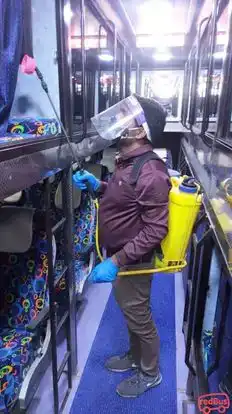 Raj travels Bus-Seats layout Image