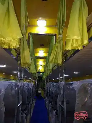 Meena tours and travels Bus-Seats layout Image