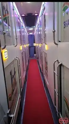 Bharat Travels Bus-Seats layout Image