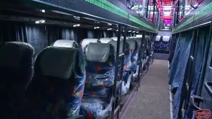 Mahaveer Travels Bus-Seats layout Image