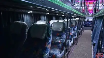 Mahaveer Travels Bus-Seats layout Image