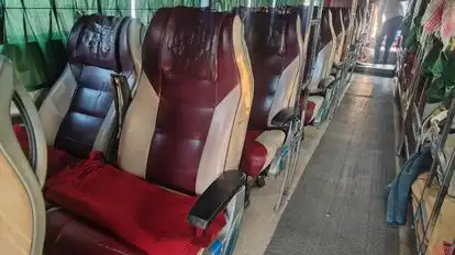 Pragathi Travels Bus-Seats layout Image