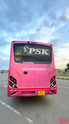 PSK Travels Bus-Seats layout Image