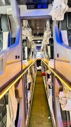 Rajmudra tours and travels Bus-Seats layout Image