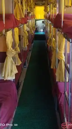 Rajmudra tours and travels Bus-Seats layout Image