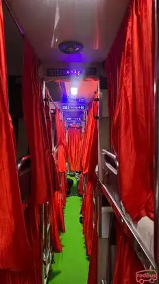 Rajmudra tours and travels Bus-Seats layout Image