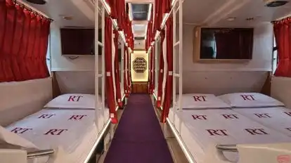 Rajmudra tours and travels Bus-Seats layout Image