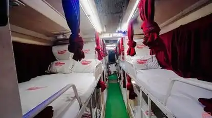Rajmudra tours and travels Bus-Seats layout Image
