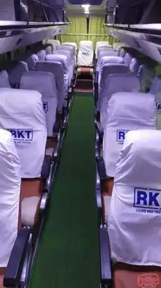 RKT Tours and Travels Bus-Seats layout Image