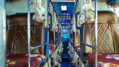 India Tours and Travels Pune Bus-Seats layout Image