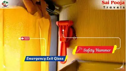 Sai Pooja Travels Bus-Seats Image