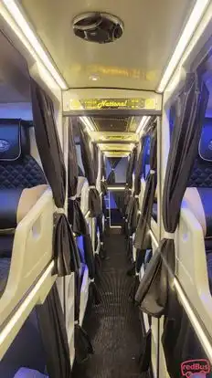 National travels ntsb Bus-Seats layout Image