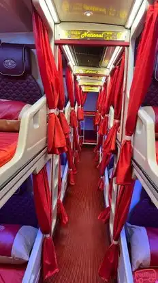 National travels ntsb Bus-Seats layout Image