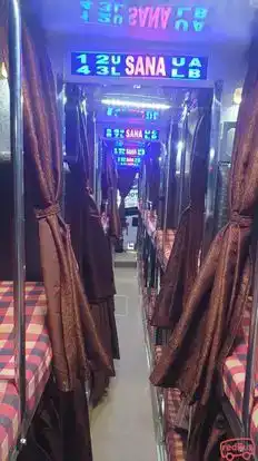 Humrahi Travels Bus-Seats layout Image