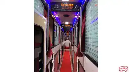 Samreen Travels Bus-Seats layout Image
