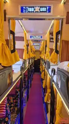 V Kaveri Travels Bus-Seats layout Image