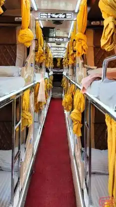 V Kaveri Travels Bus-Seats layout Image