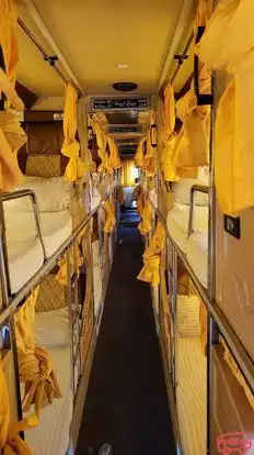 V Kaveri Travels Bus-Seats layout Image