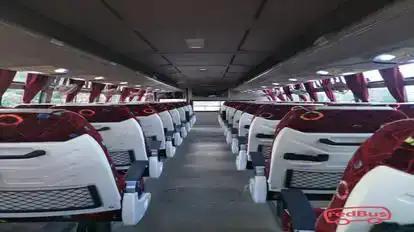 Jagadamba Travels Bus-Seats layout Image