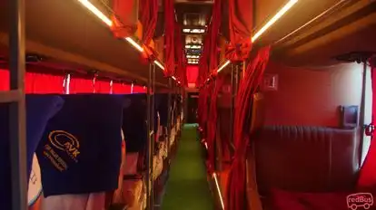 AVK Travels Bus-Seats layout Image