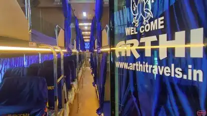 Arthi Travels Bus-Seats layout Image