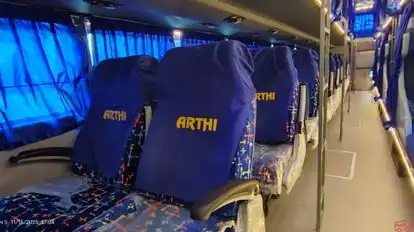 Arthi Travels Bus-Seats layout Image