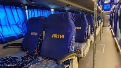 Arthi Travels Bus-Seats layout Image