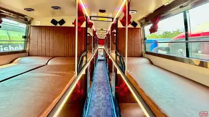 Abhishek Travels Bus-Seats layout Image