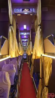 Krish Travels Bus-Seats layout Image